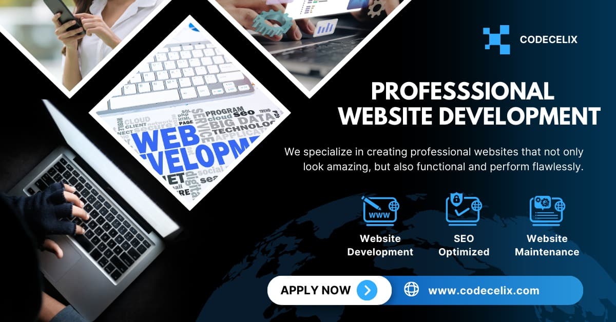 Web development illustration