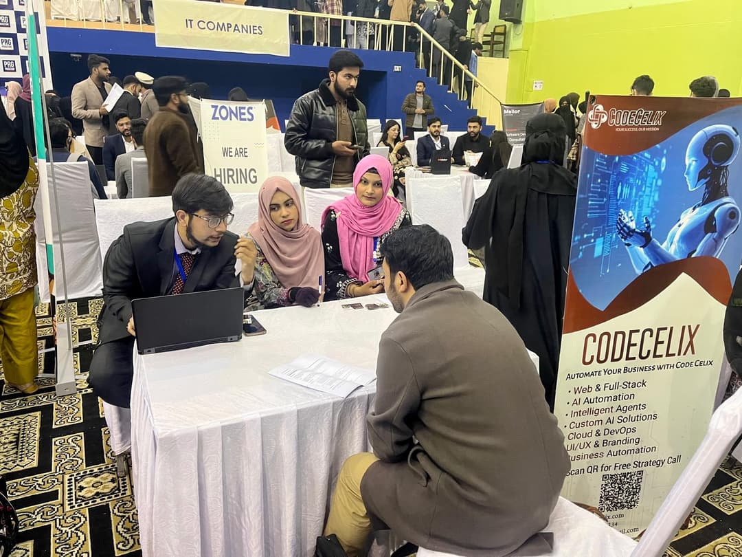 Participation in NUML Job Fair-3