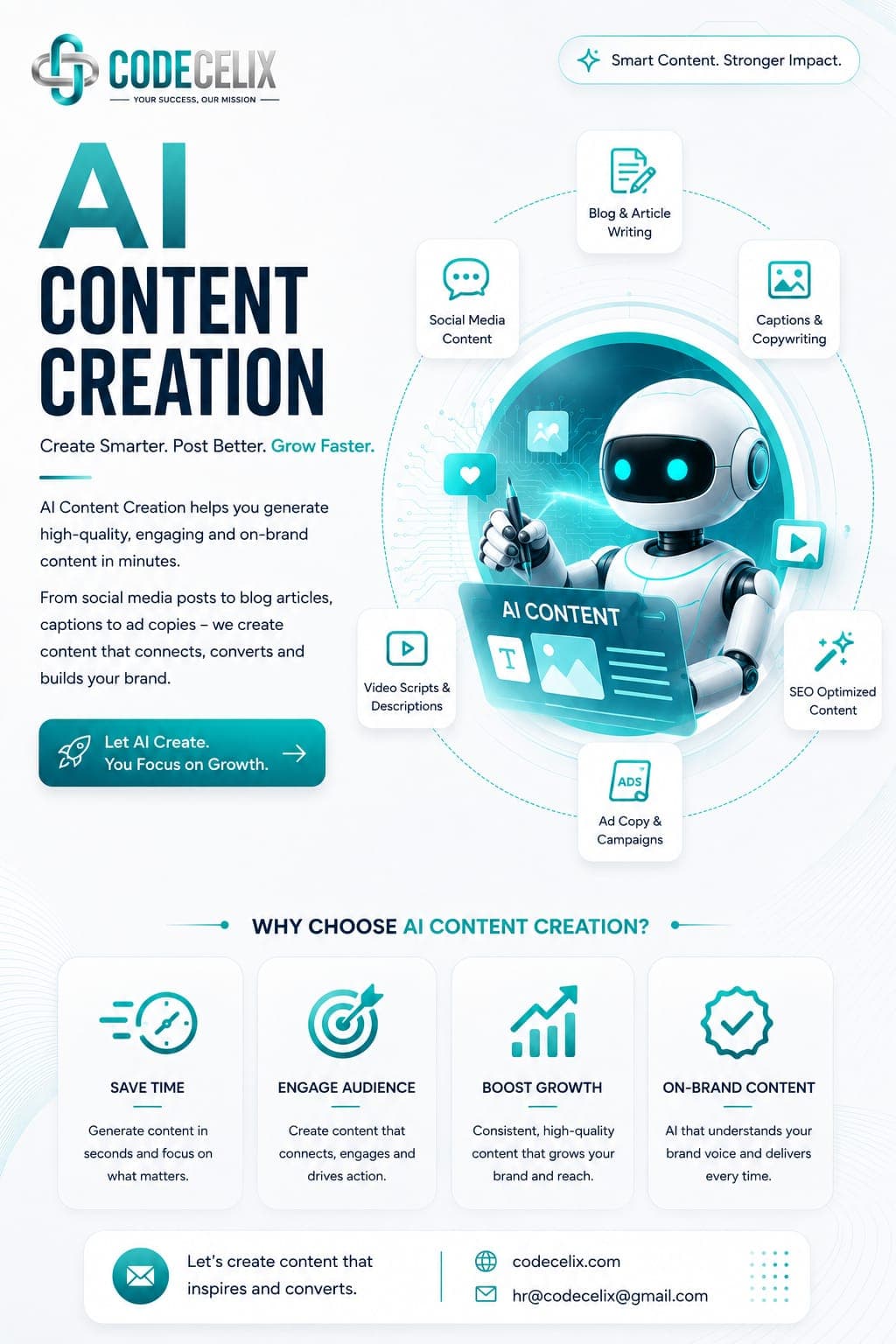 AI Content Creation illustration
